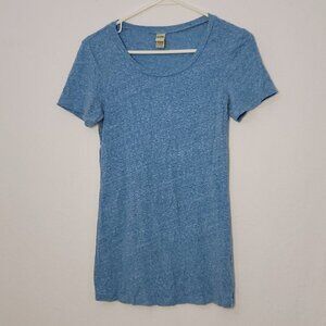 556. Kavio Short Sleeve Top Blue Sz L